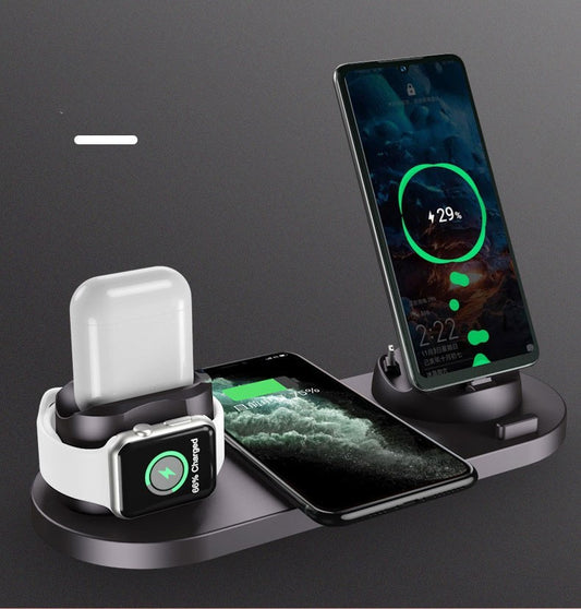 Wireless charging base for mobile devices